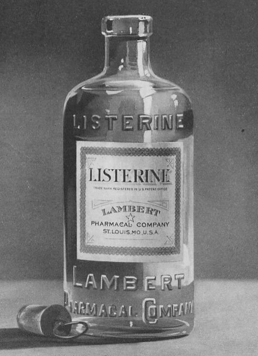 Listerine Advertisement 1920s